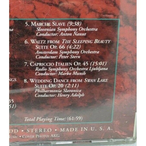 Tchaikovsky The Masterpiece Collection [Regency] (Cd Oct-1997) No Scratches - Picture 7 of 11